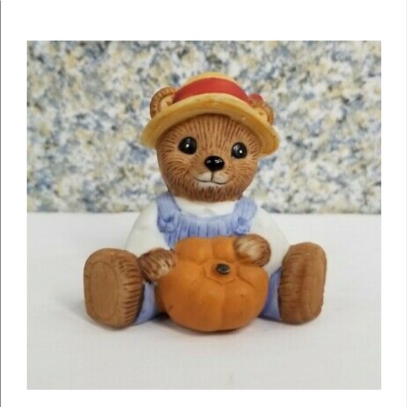 Vintage HOMCO Home Interior 1462 & 1426 Picnic Bears Porcelain Figurines - Picture 3 of 10